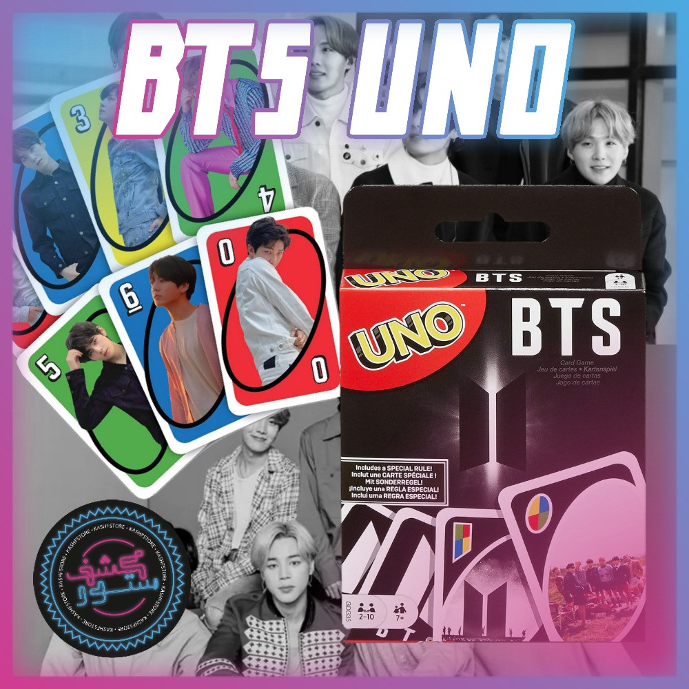 UNO BTS Themed Card Game
