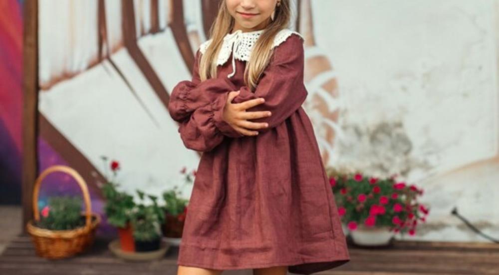 فستان ناعم للعيد