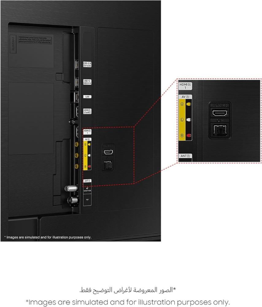 سامسونج تلفزيون كيو ال اي دي 65 بوصة كيو إي1 دي، سمارت، 4 كي ألترا اتش دي، نظام تشغيل تايزن - QA65QE1CAUXSA