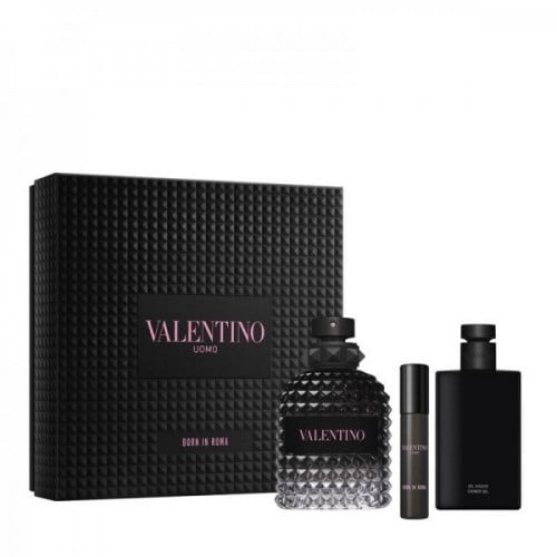 طقم فالنتينو اومو بورن ان روما الرجالي او دو تواليت