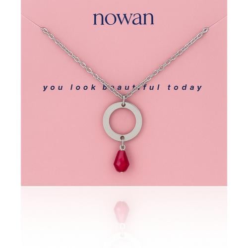 كارما كولكشن | عقد دائري مع كريستال ملون