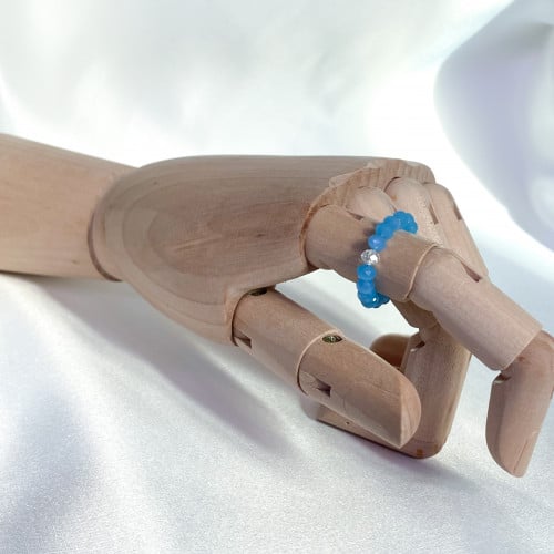 خاتم الكرستالات بألوان مختلفة | Crystal rings