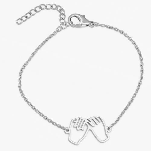 اسوارة الوعد الفضية | Promise bracelet