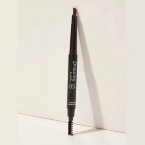 قلم محدد 2 في 1 طويل الأمد مع فرشاة