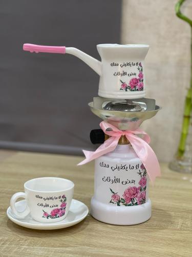 طقم قهوة تركي ٤ قطع