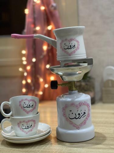 طقم قهوة تركي ٦ قطع