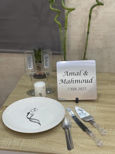 طقم ملكة فضي 9 قطع