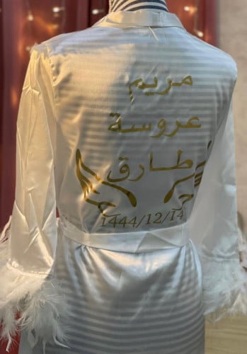 روب عروسه ستان بتصميم حسب الطلب