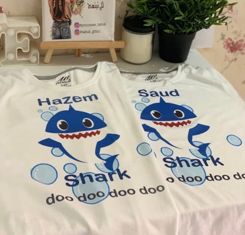 تشيرت اطفال بتصميم حسب الطلب