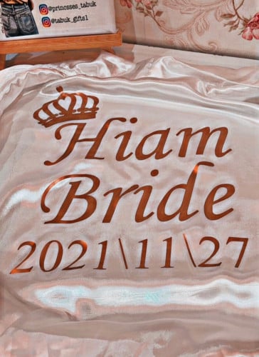 روب عروسه ستان بتصميم حسب الطلب