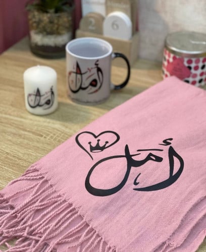 وشاح شتوي بالاسم