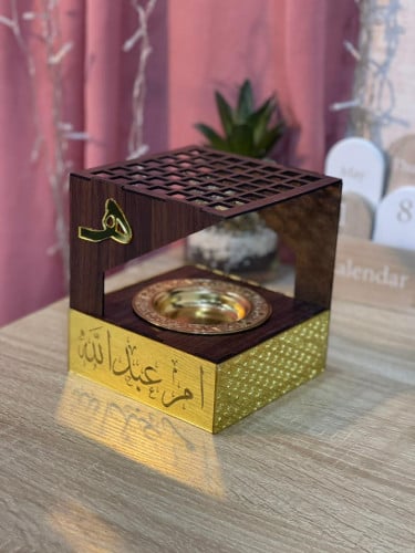 مبخره خشب مزينه بالاكريلك