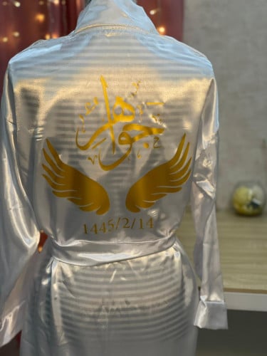 روب عروسه ستان بتصميم حسب الطلب