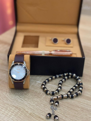 طقم ساعة رجالي