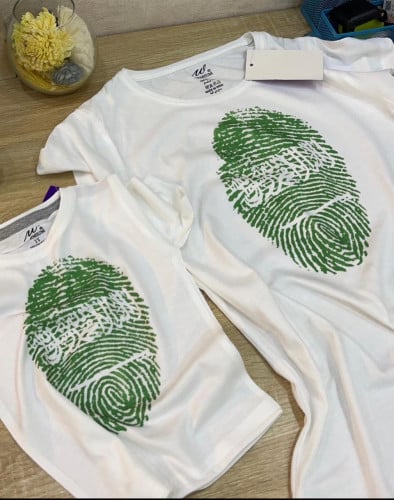 تشيرت الام و الطفل بتصميم حسب الطلب