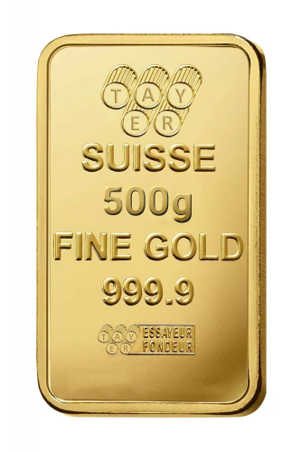 سبيكة ذهب عيار 24 الوزن 500g