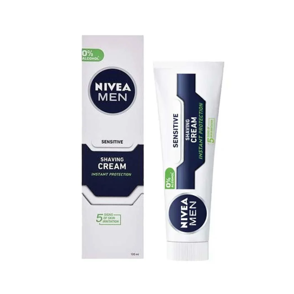 نيفيا كريم الحلاقة للبشرة الحساسة للرجال - 100 مل