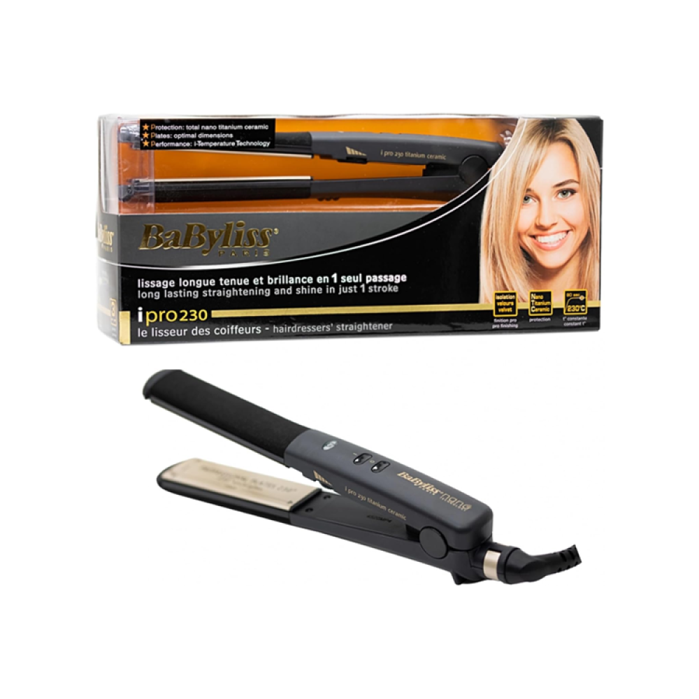 بيبي ليس مملس شعر, درجه حراره حتى 215 تسخين ذاتي الضبط, فائق السرعه, تكنولوجيا السيراميك المتقدمه, ST86SDE, أسود