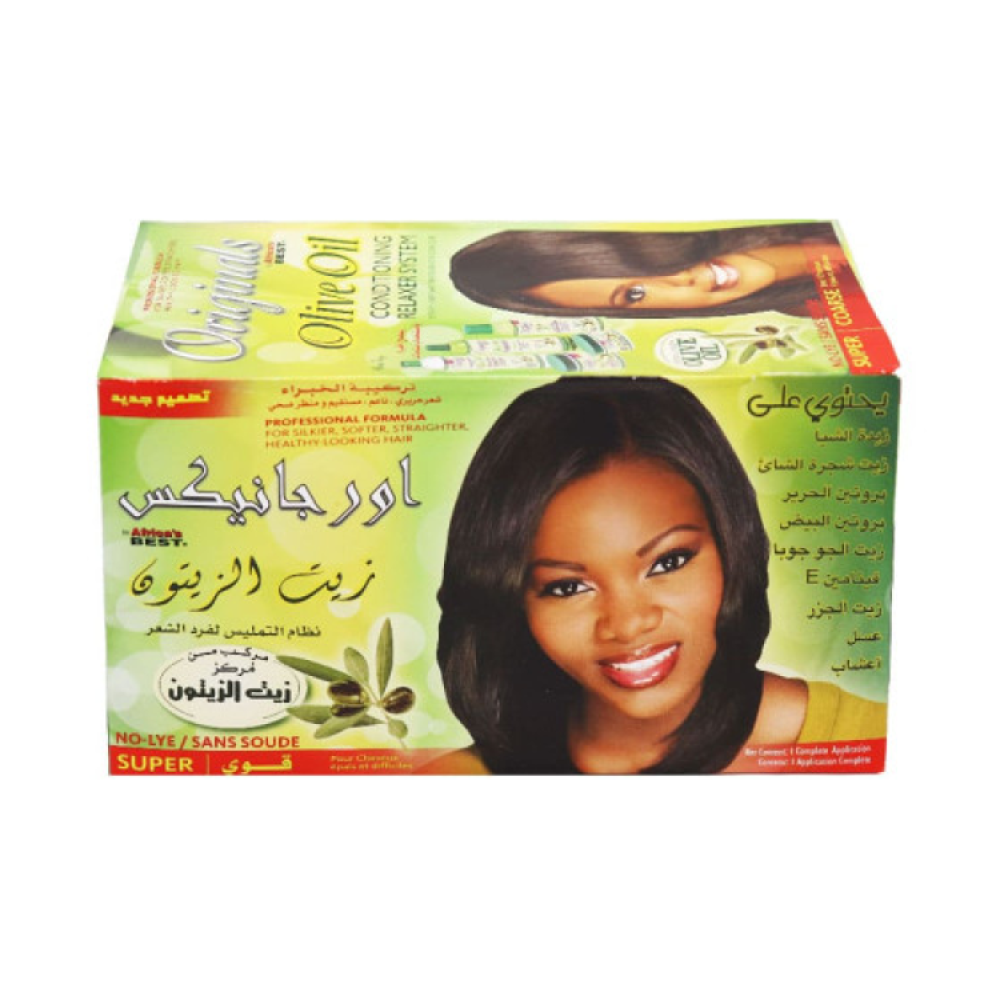 كريم اورجانيكس لفرد الشعر للكبار بزيت الزيتون قوي من افريكاز بيست