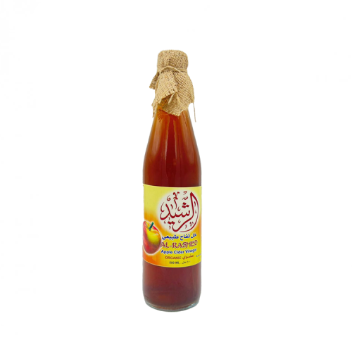 خل تفاح طبيعي - الرشيد 500مل
