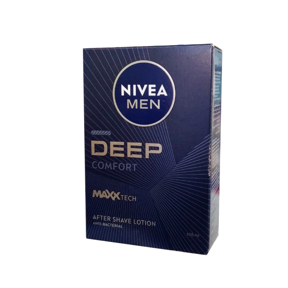لوشن ما بعد الحلاقة ديب كومفورت للرجال مضاد للبكتيريا من نيفيا، عبوة 100 مل