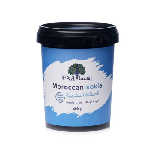 الصقلة المغربية بالنيلة الزرقاء للمناطق الداكنة وا...