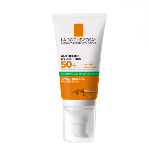 كريم جل واقي شمس للبشرة الدهنية SPF 50+ أنثيليوس ي...