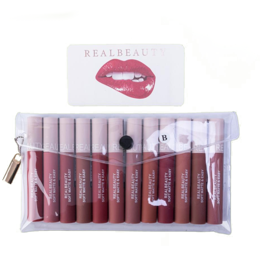 طقم ارواج ريال بيوتي 12 لون المجموعة B