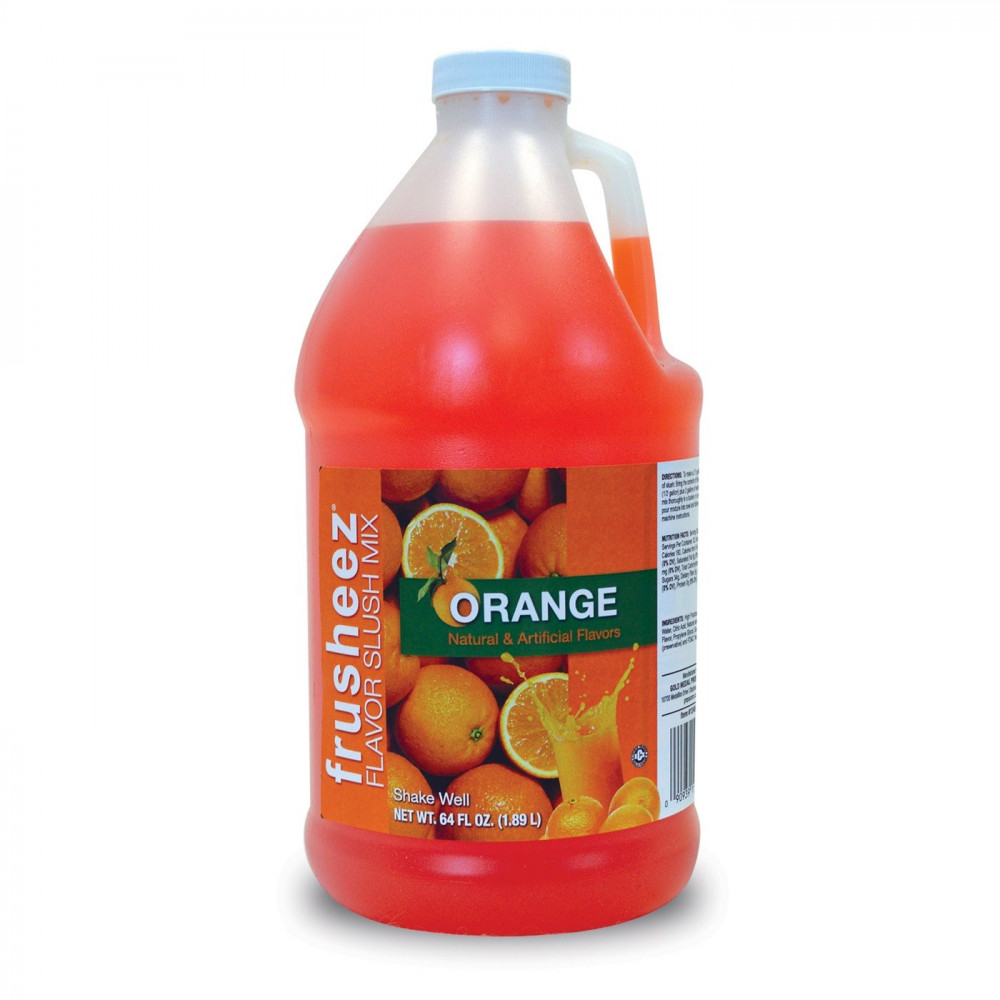 نكهة سلاش برتقال ( 1 كرتون = 6 جالون )
