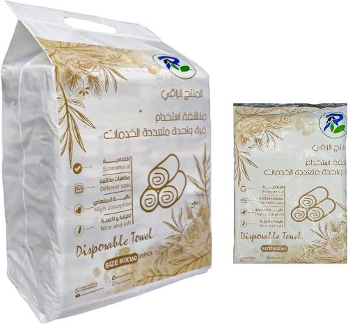 منشفة استخدام مرة واحدة 160*80 من المنتج الراقي (ب...