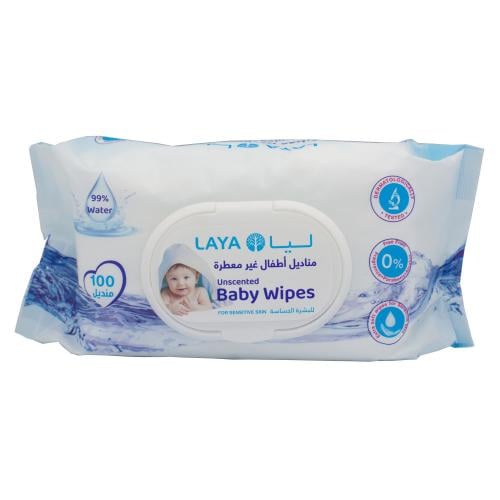 مناديل اطفال من ليا 100حبة