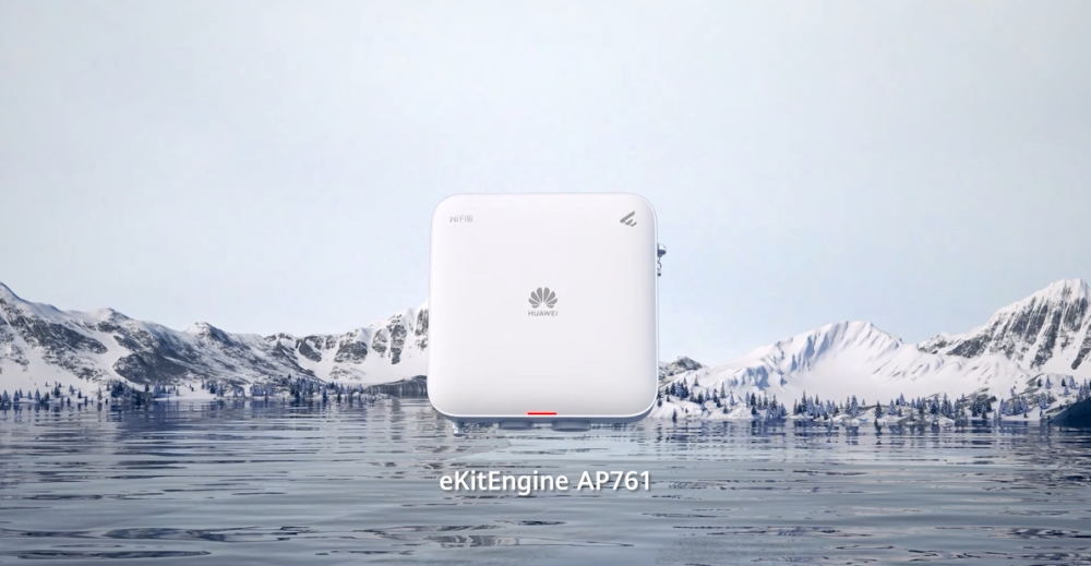 Huawei AP761 Outdoor Wifi6 AX1800 Access Point With POE Gigabit Port + SFP Gigabit Port