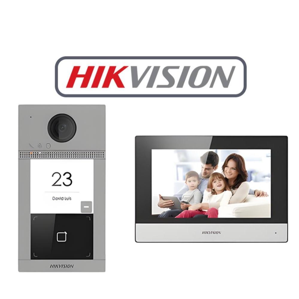 Hikvision IP Video Intercom System – Model DS-KIS604-P Automated