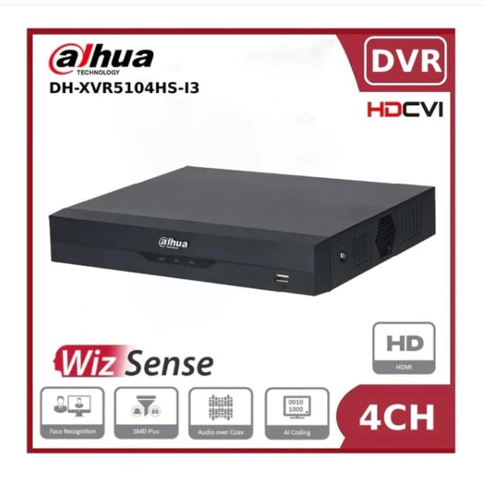 Dahua DH-XVR5104HS-13 4-Channel Digital Video Recorder – 1080p