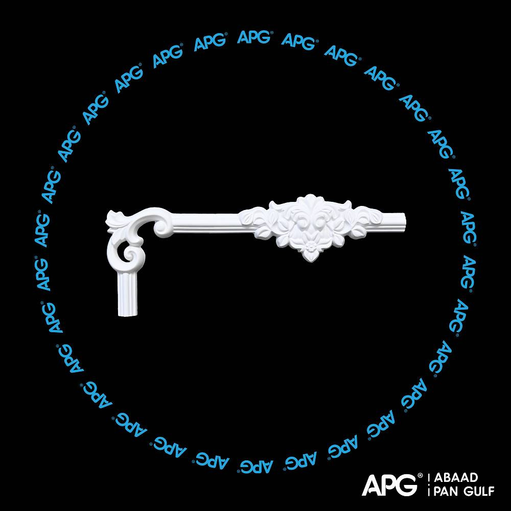 تاج منقوش فوم 24.5 × 9 سم - APG-30-105