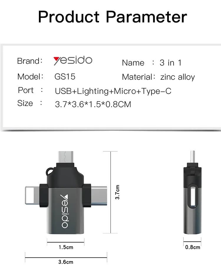 ابل لايتنينج الى يو اس بي