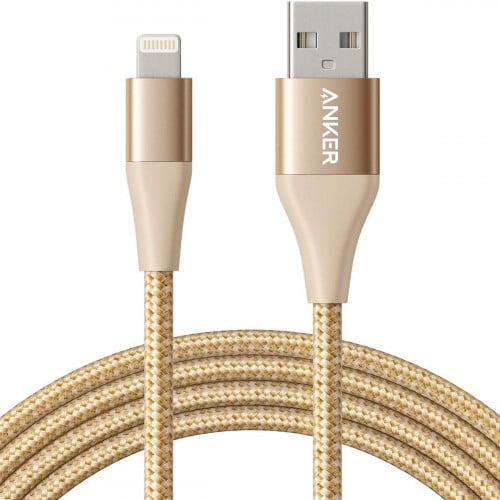 كيبل أنكر لايتننج أبل باور لاين بلس II ذهبي 1.8 متر