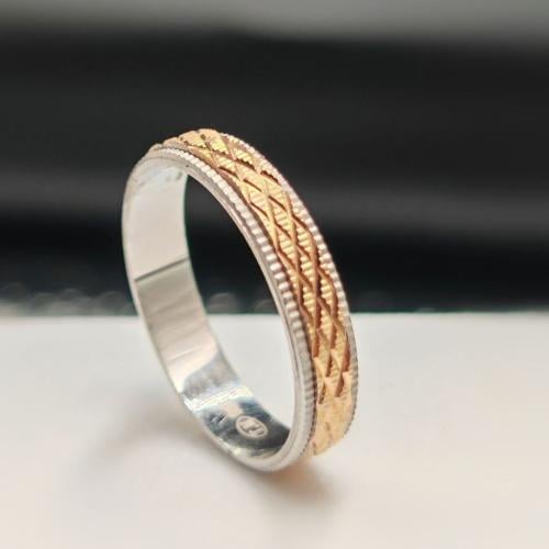 دبلة فضة رجالى عيار 925