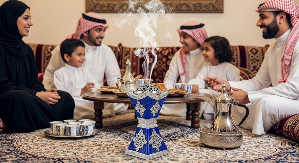 العود الأزرق جبلة للعود : الفخامة بطابع عربي أصيل
