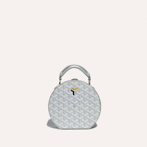 Goyard Alto Hatbox Trunk Bag Black