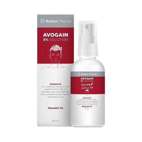 أفوجين محلول مينوكسيديل 5% لمنع تساقط الشعر 50 مل