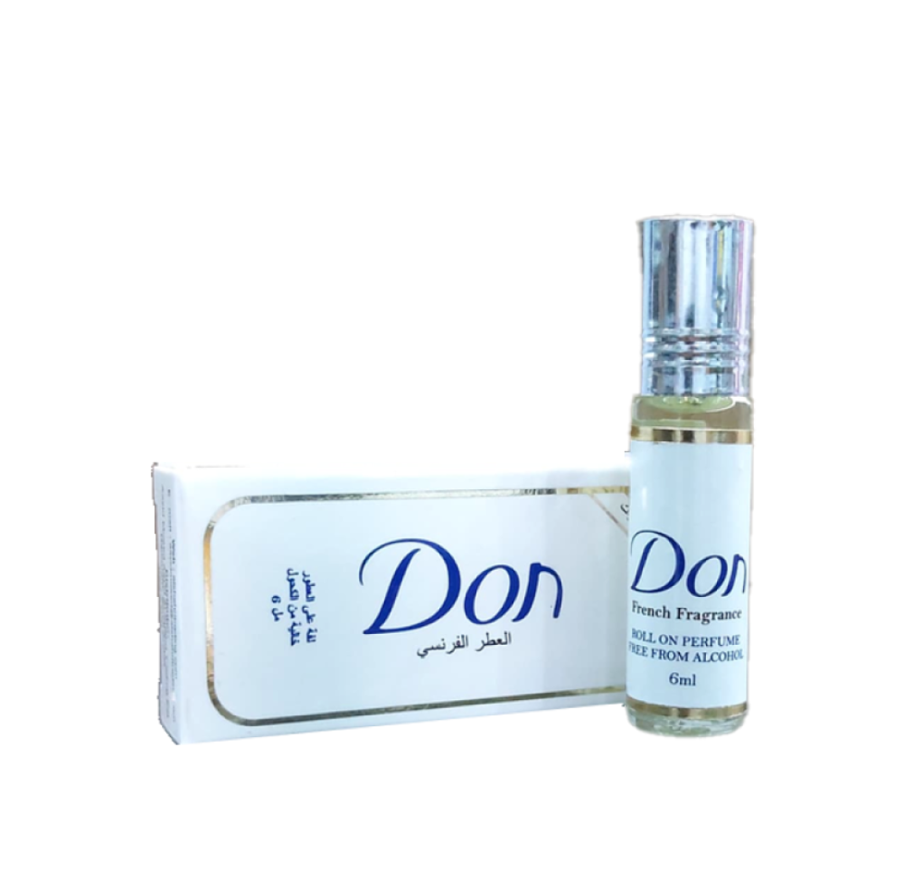 العطر الفرنسي دون رول خالي من الكحول - 6 مل