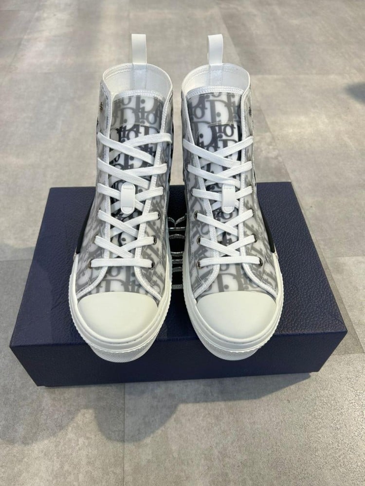 All Star Dior B23 Original B23 HIGH-TOP SNEAKER Black And White