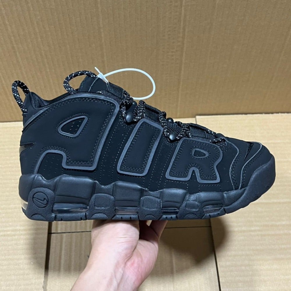 Air More Uptempo 96 Black Reflective Nike Air More Uptempo Black