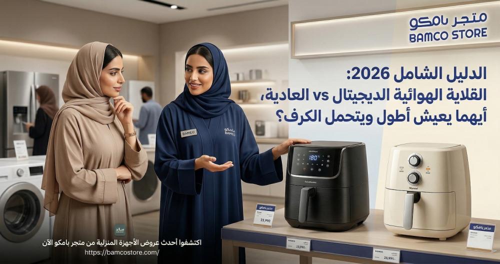 القلاية الهوائية الديجيتال vs العادية، أيهما يعيش  أطول ويتحمل الكرف
