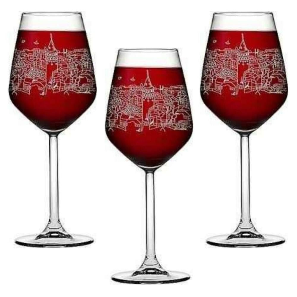 طقم كاسات ماء وعصير باشاباشي - قطعتين - 350 مل