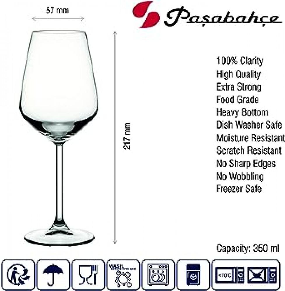 طقم كاسات ماء وعصير باشاباشي - قطعتين - 350 مل