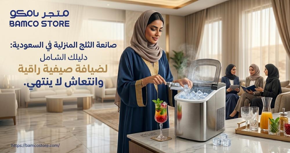 صانعة الثلج المنزلية في السعودية: دليلك الشامل لضيافة صيفية راقية