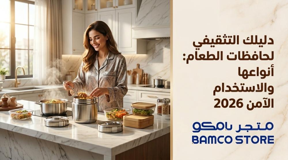دليلك التثقيفي لحافظات الطعام: أنواعها والاستخدام الآمن 2026