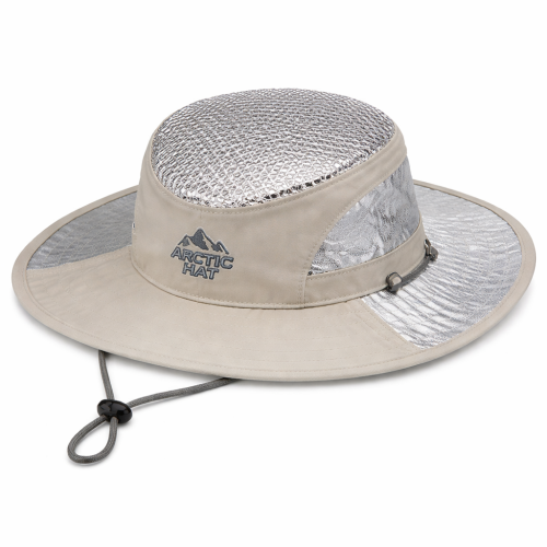 Lightweight cooling hat with high ventilation for heat protection and outdoor use